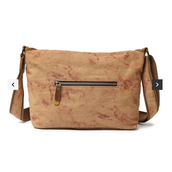 Mens Canvas Rustic Side Bag Messenger Bag Camera Courier Bag Shoulder Bag - Picture 3 of 5